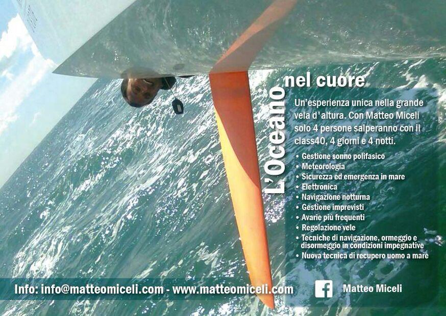 Vela d'altura con Matteo Miceli 4GG